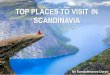 Travelling to scandinavia