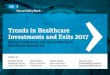 Trends in Healthcare Investments and Exits 2017