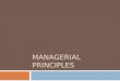 Managerial priniples ;Staffing fundamentals