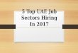 5 top uae job sectors hiring in 2017