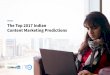 Content Marketing Predictions by LinkedIn