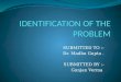 Research  identification of the problem