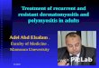 Treatment of recurrent and resistant dermatomyositis and polymyositis in adults