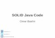 SOLID Java Code