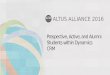 Altus Alliance 2016 - Prospective, Active, and Alumni Students within Dynamics CRM