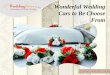 Wonderful wedding cars to be choose from