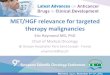 ESOC 2016: MET/HGF relevance for targeted therapy malignancies