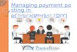 Managing payment posting in eclinicalworks