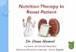 Nutrition in renal patient