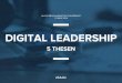5 Thesen, wie man Digital Leader in Marketing und Kommunikation wird