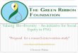 The PNG Green Ribbon FoundationAdvocacy Slide 4 Final UPNG Seminar