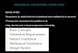 BS5 - Lecture 1 Mechanical and Natural Ventilation