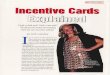 Incentive Cards Explained - Incentive Mag Dec 1995