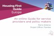 Launch of the Housing First Guide Europe