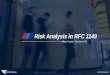 Risk Analysis and RFC 1149 (IP on Avian Carriers)