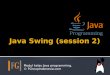 Java swing (session 2)