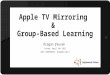 Apple tv mirroring