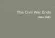 End of Civil War