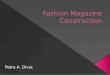 Fashion Magazine Construction