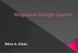 AS Media Magazine design layout