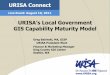 URISA’s Local Government GIS Capability Maturity Model