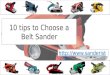 10 tips to Choose a Belt Sander