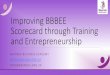 Improve your BBBEE score using Enterprise Supplier Development and Skills Development