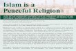 Islam Peaceful Religion