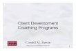 Client Development Coaching Programs
