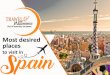 Most desired places to visit in spain