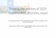 Thinking the archives of 2020: Opportunitiws, priorities, Issues