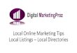 Local SEO - Local Listings - Local Directories