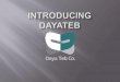 Presentation to Introducing Dayateb