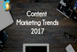 Trendsetting changes expected in content marketing for 2017