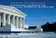 The ABA Standing Committee On The Federal Judiciary What It Is 