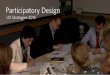 Participatory Design Workshop at the UX Strategies Summit 2015