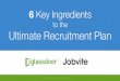 6 Key Ingredients to the Ultimate Recruitment Plan