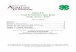 State 4-H Food & Nutrition Quiz Bowl Study Guide - 2017