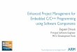 Enhanced Project Management for Embedded C/C++ Programming 