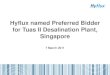 Hyflux named Preferred Bidder for Tuas II Desalination Plant 