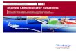 Marine LNG transfer solutions