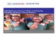 USAID/Kenya Primary Math and Reading (PRIMR) Initiative: Annual 