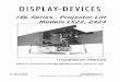 IBL Series - Projector Lift Models 1522, 2424