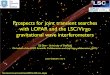 Prospects for joint transient searches with LOFAR and the LSC/Virgo 