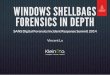 Windows Shellbags Forensics in Depth