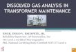 DISSOLVED GAS ANALYSIS IN TRANSFORMER MAINTENANCE