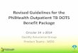 PhilHealth on TB-DOTS Accreditation