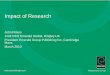 Impact of Research: Developing an Impact Matrix Model