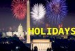 American studies - Holiday