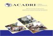 ACADRI 2016 Training Programmes